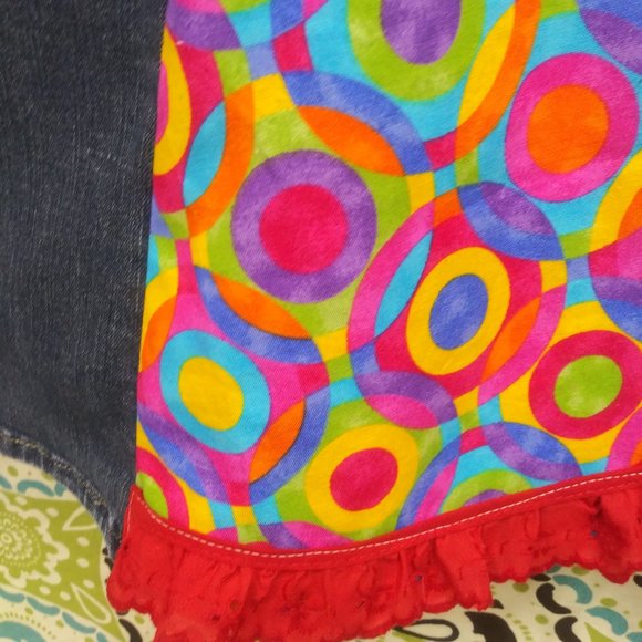 2065 Jeaniemade Size 10 Lee Riders Bell-Bottoms - Picture 4 of 5